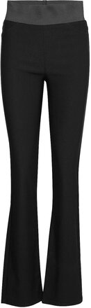 Fqshantal-Pa-Bootcut-Power Bottoms Trousers Flared Black FREE/QUENT