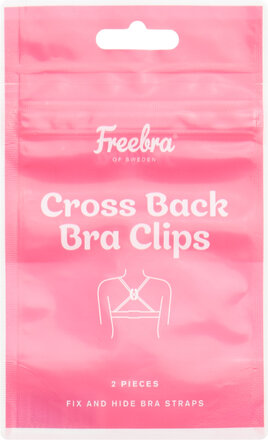 Crossback Lingerie Bras & Tops Bra Accessories Rosa Freebra*Betinget Tilbud