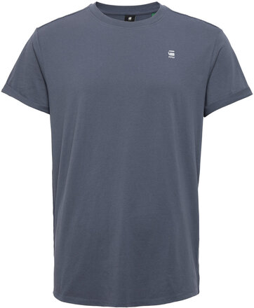 Lash R T S\S T-shirts Short-sleeved Blå G-Star RAW*Betinget Tilbud