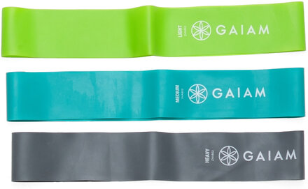 Gaiam Restore Mini Band Kit 3-Pack Accessories Sports Equipment Yoga Equipment Yoga Blocks And Straps Multi/mønstret Gaiam*Betinget Tilbud