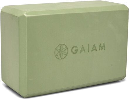 Gaiam Celery Point Block Sport Sports Equipment Yoga Equipment Yoga Blocks And Straps Green Gaiam