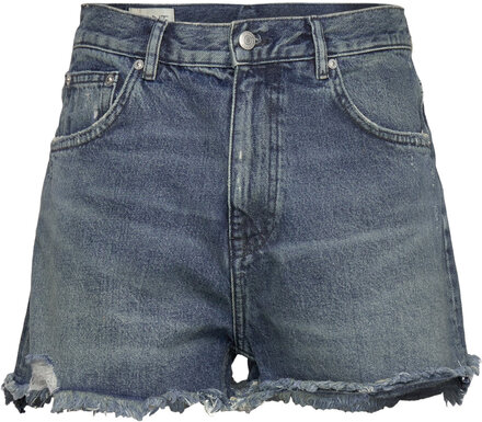 Raw Hem Jeans Shorts Bottoms Shorts Denim Blue GANT