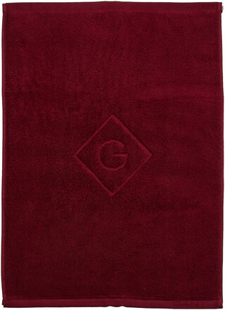 Icon G Towel 50X70 Home Textiles Bathroom Textiles Towels & Bath Towels Rød GANT*Betinget Tilbud