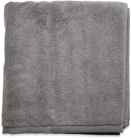 Icon G Towel 70X140 Home Textiles Bathroom Textiles Towels & Bath Towels Grå GANT*Betinget Tilbud