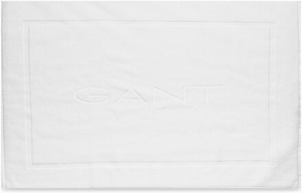 Gant Terry Showermat 50X80 Home Textiles Rugs & Carpets Bath Rugs White GANT