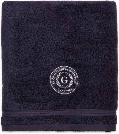Crest Towel 70X140 Home Textiles Bathroom Textiles Towels & Bath Towels Bath Towels Navy GANT