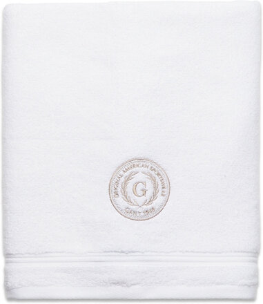 Crest Towel 70X140 Home Textiles Bathroom Textiles Towels & Bath Towels Bath Towels White GANT