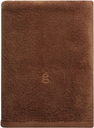 Terry Towel Home Textiles Bathroom Textiles Towels & Bath Towels Hand Towels Brown Garbo&Friends