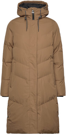 Ladies Outdoor Jackets Fodrad Rock Brown Garcia