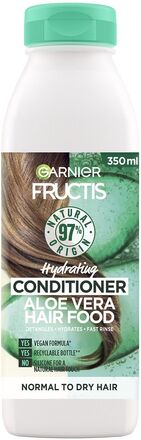 Garnier Fructis Hair Food Aloe Vera Conditi R 350 Ml Hår Conditi R Balsam Nude Garnier*Betinget Tilbud
