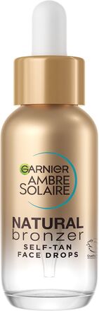 Garnier Ambre Solaire Natural Bronzer Self-Tan Drops Brun Utan Sol Nude Garnier
