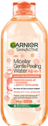 Garnier Gentle Micellar Peeling Water Ansigtsrens T R Nude Garnier
