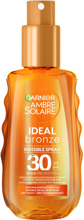 Garnier Ambre Solaire Ideal Bronze Invisible Spray Spf30150Ml Solkräm Kropp Nude Garnier