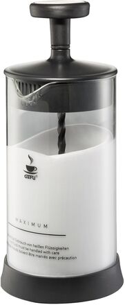 Mælkeskummer Antonio Home Kitchen Tea & Coffee Accessories Milk Frothers Black Gefu