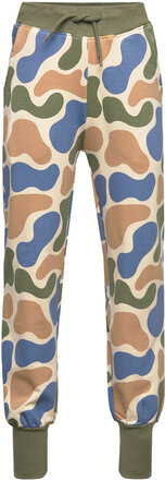 College Pants Beige Terazzo Bottoms Sweatpants Multi/patterned Geggamoja