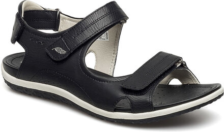 D Sandal Vega A Flade Sandaler Black GEOX