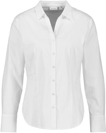 Blouse 1/1 Sleeve Tops Shirts Long-sleeved White Gerry Weber