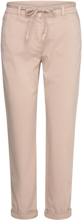 Pant Leisure Cropped Bottoms Trousers Chinos Beige Gerry Weber Edition