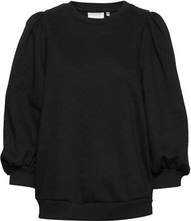 Nankitagz Sweatshirt Tops T-shirts & Tops Long-sleeved Black Gestuz