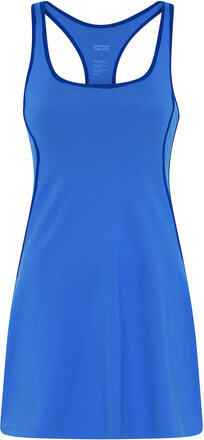 Tipped Paloma Dress Kort Klänning Blue Girlfriend Collective