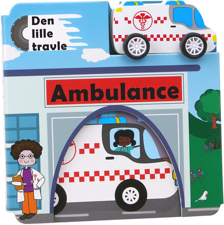 Den Lille Travle Ambulance Toys Kids Books Baby Books Multi/patterned GLOBE