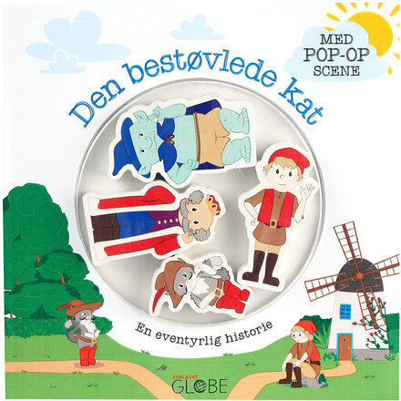Den Bestøvlede Kat Toys Kids Books Story Books Multi/mønstret GLOBE*Betinget Tilbud