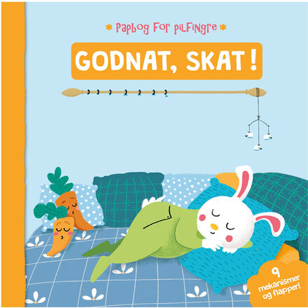 Godnat, Skat Toys Kids Books Story Books Multi/mønstret GLOBE*Betinget Tilbud