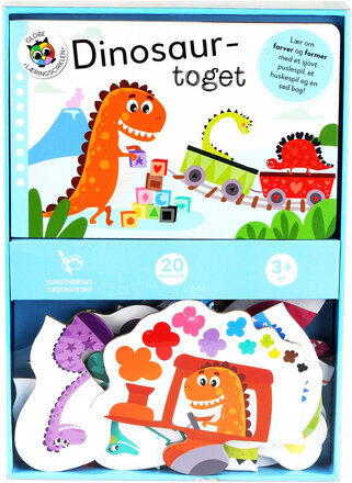 Dinosaurtoget Toys Puzzles And Games Games Educational Games Multi/patterned GLOBE