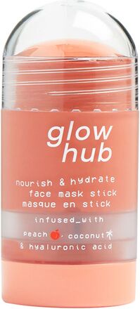 Glow Hub Nourish & Hydrate Face Mask Stick 35G Ansigtsmaske Makeup Coral Glow Hub