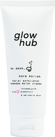 Glow Hub Pore Polish Facial Exfoliator Bodyscrub Kroppspleie Kroppspeeling Nude Glow Hub*Betinget Tilbud