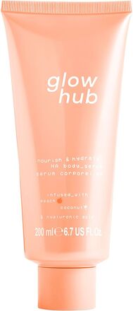 Glow Hub Nourish & Hydrate Ha Body Serum 200Ml Beauty WOMEN Skin Care Body Body Lotion Nude Glow Hub*Betinget Tilbud