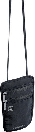 Passport Pouch Rfid Bags Travel Accessories Black Go Travel