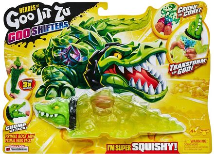 Goo Jit Zu Goo Shifters Primal Alligator Toys Playsets & Action Figures Fidget Toys Multi/mønstret Goo Jit Zu*Betinget Tilbud