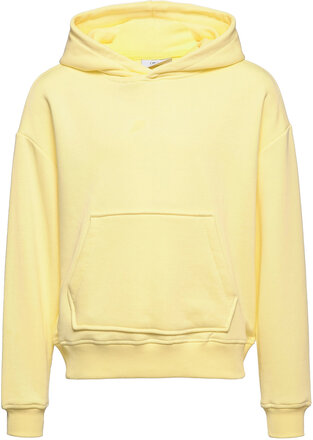 Our Alice Hood Sweat Tops Sweatshirts & Hoodies Hoodies Yellow Grunt