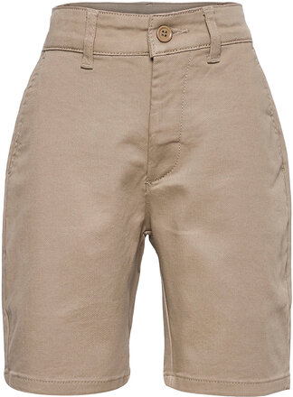 Ludvig Buzz Shorts Shorts Chino Shorts Beige Grunt*Betinget Tilbud