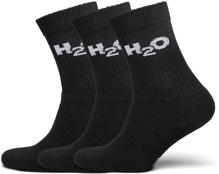 3-Pack Sock Underwear Socks Regular Socks Black H2O