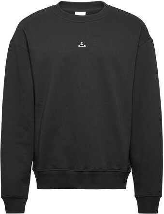 Hanger Crew Tops Sweatshirts & Hoodies Sweatshirts Black Hanger By Holzweiler