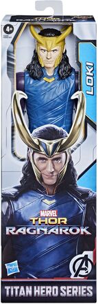 Marvel Avengers Titan Hero Loki Toys Playsets & Action Figures Action Figures Multi/mønstret Marvel*Betinget Tilbud