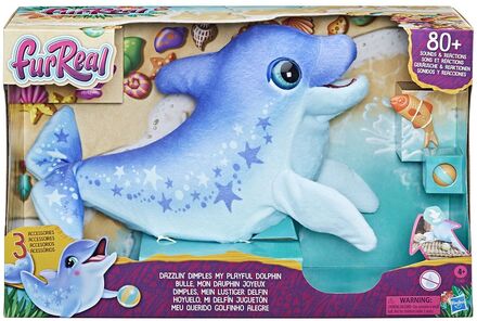 Furreal Dazzlin' Dimples My Playful Dolphin Toys Interactive Animals & Robots Interactive Animals Multi/mønstret FurReal*Betinget Tilbud