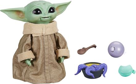 Star Wars Galactic Snackin’ Grogu Toys Playsets & Action Figures Movies & Fairy Tale Characters Multi/mønstret Star Wars*Betinget Tilbud
