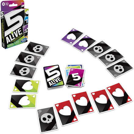 F4205 5 Alive Card Game Collectible Toys Puzzles And Games Games Card Games Multi/patterned Hasbro Gaming