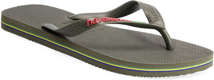 Hav Kids Brazil Logo Shoes Summer Shoes Sandals Grå Havaianas*Betinget Tilbud