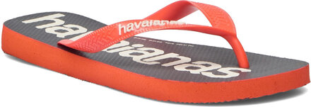 Hav. Top Logomania 2 Shoes Summer Shoes Sandals Orange Havaianas