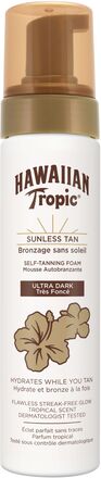 Self Tanning Foam Ultra Dark 200 Ml Beauty WOMEN Skin Care Sun Products Self Tanners Nude Hawaiian Tropic*Betinget Tilbud