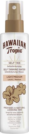 Self Tanning Water Light/Medium 200 Ml Beauty WOMEN Skin Care Sun Products Self Tanners Mists Nude Hawaiian Tropic*Betinget Tilbud