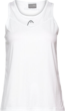 Easy Court Tank Top Women T-shirts & Tops Sleeveless Hvit Head*Betinget Tilbud