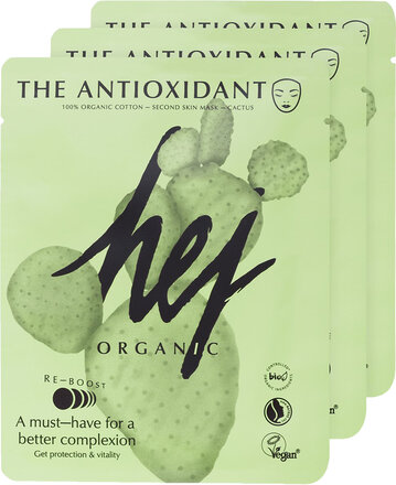 The Antioxidant Set Beauty WOMEN ALL SETS Skincare Sets Face Masks Sheet Mask Nude Hej Organic*Betinget Tilbud