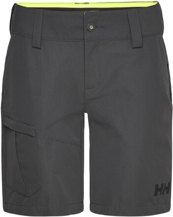 W Qd Cargo Shorts Sport Shorts Sport Shorts Grey Helly Hansen