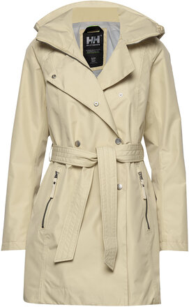 W Welsey Ii Trench Trench Coat Kåpe Beige Helly Hansen*Betinget Tilbud