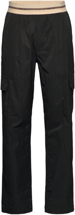 Logo Wb Pant.lt Wt N Bottoms Trousers Cargo Pants Black Helmut Lang